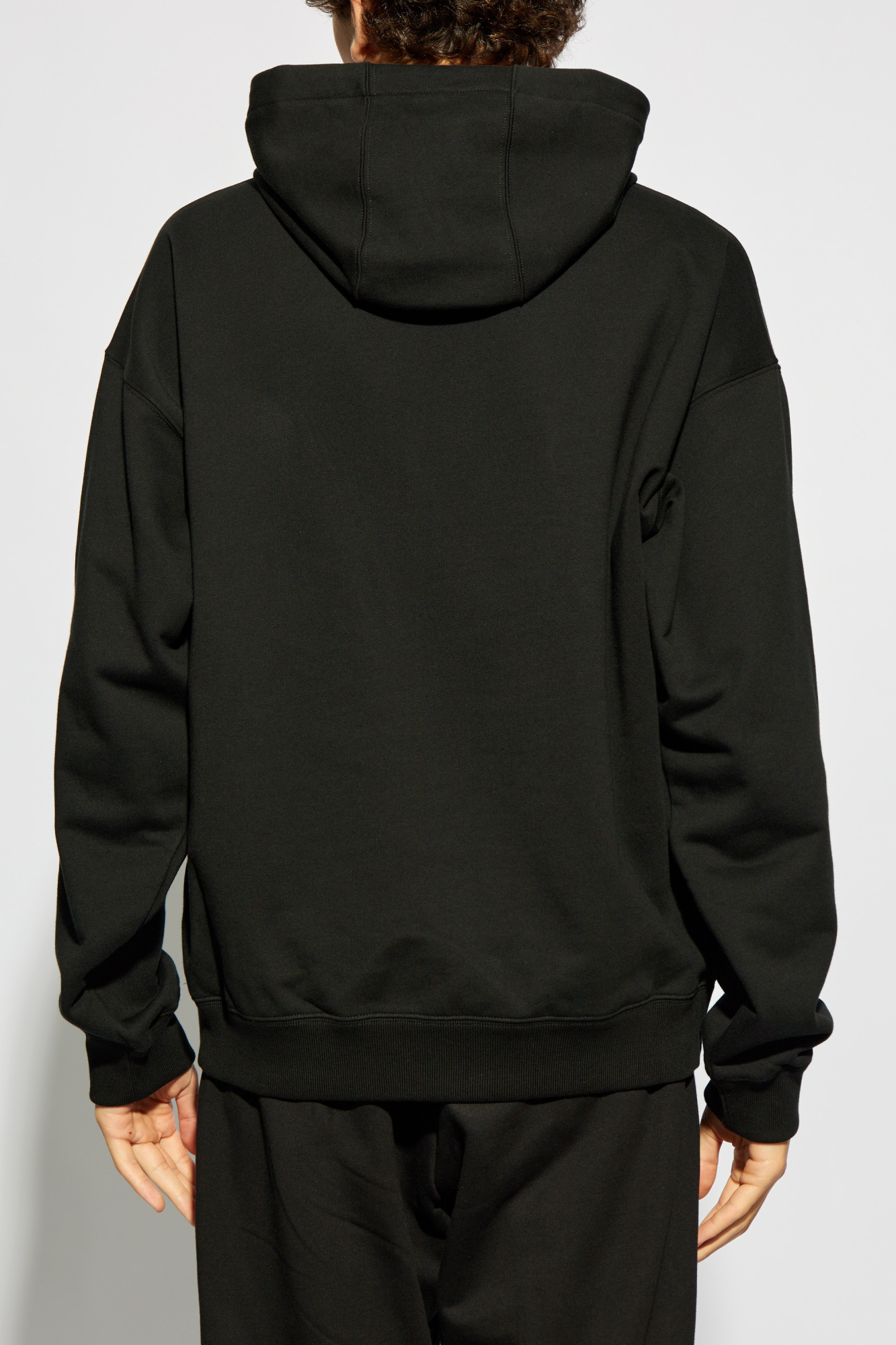 スウェット・トレーナー VERSACE JEANS COTTON SWEATSHIRT WITH LOGO VERSACE JEANS COUTURE LOGO SWEATSHIRT-BLACK. | eBay
